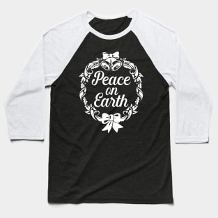 Peace on earth Baseball T-Shirt